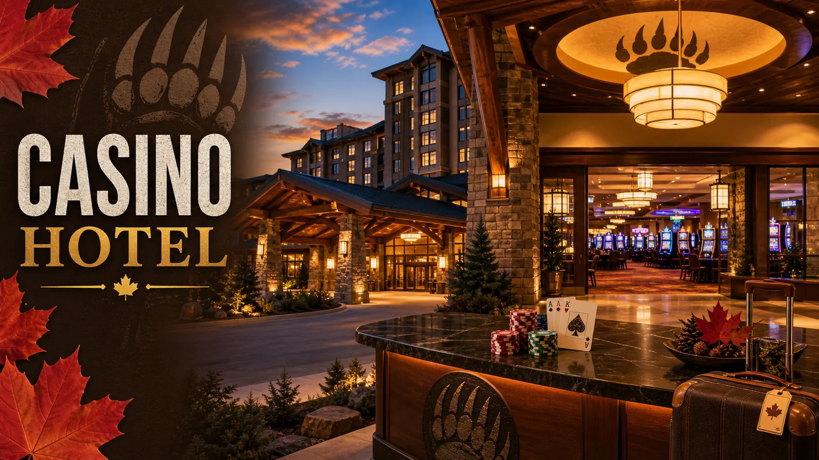 Bear Claw Casino Hotel content banner